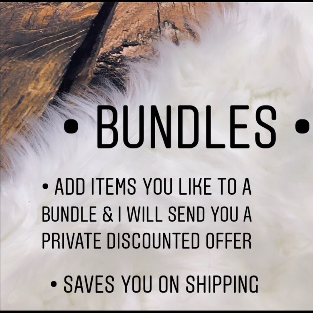 BUNDLE TO SAVE!!!